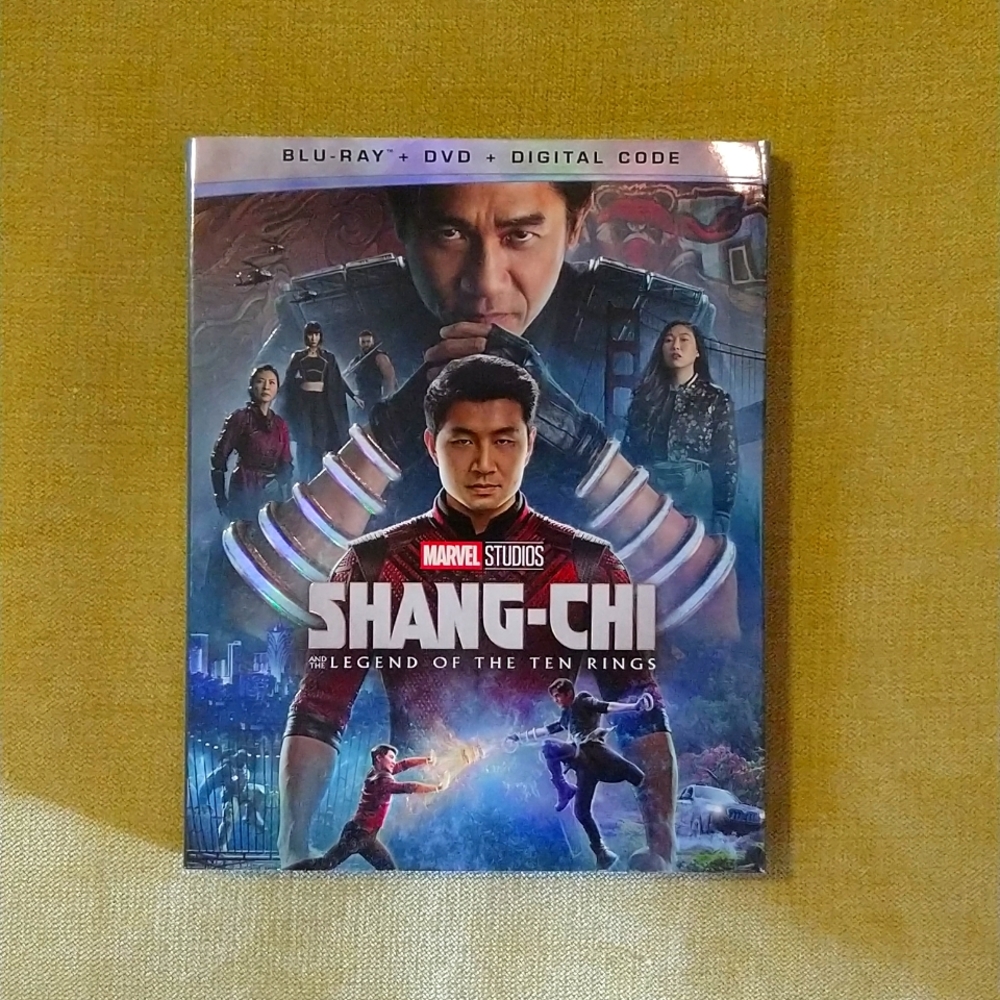 Shang-Chi Blu-Ray, DVD, & Digital code